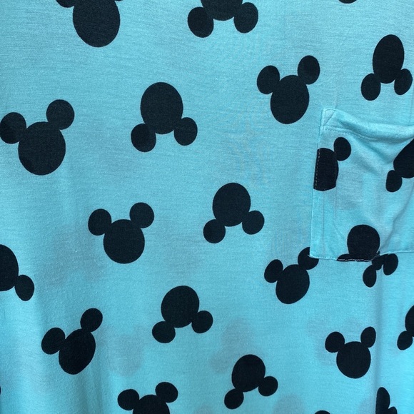 [S] Disney Mickey & Minnie Pyjama Shorts Set 2pc | Blue - Picture 7 of 7